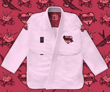 Carregar imagem no visualizador da galeria, Kimono BJJ ( Gi) Moya Brand Love Hate- Pastel