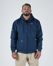 Load image into Gallery viewer, Kingz Canvas Jacket- Navy