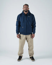 Load image into Gallery viewer, Kingz Canvas Jacket- Navy