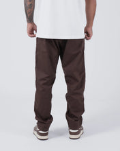 Load image into Gallery viewer, Kingz Casual Rip Stop Gi Pant- Brown
