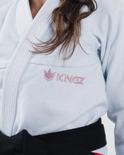 Carregar imagem no visualizador da galeria, Kimono BJJ (GI) Kingz Ballistic 3.0 Womens - White