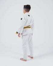 Carregar imagem no visualizador da galeria, Kimono BJJ (GI) Kingz Kore Youth 2.0. Branco com faixa branca