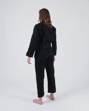 Lade das Bild in den Galerie-Viewer, Kimono BJJ (GI) Kingz Kore V2 Women's -Negro -White Belt inklusive