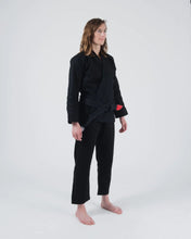 Lade das Bild in den Galerie-Viewer, Kimono BJJ (GI) Kingz Kore V2 Women's -Negro -White Belt inklusive