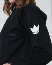 Lade das Bild in den Galerie-Viewer, Kimono BJJ (GI) Kingz Kore V2 Women's -Negro -White Belt inklusive