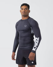 Charger l'image dans la galerie, Rashguard Kingz Ranked Performance V2 Long Sleeve - Noir