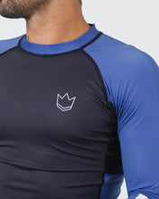 Charger l'image dans la galerie, Rashguard Kingz Ranked Performance V2 Long Sleeve - Bleu