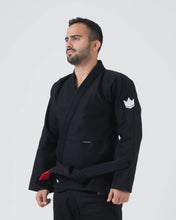 Lade das Bild in den Galerie-Viewer, Kimono BJJ (GI) Kingz Kore V2-Black-White-Gürtel enthalten