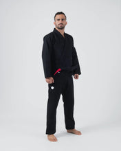 Lade das Bild in den Galerie-Viewer, Kimono BJJ (GI) Kingz Kore V2-Black-White-Gürtel enthalten