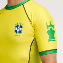 Carregar imagem no visualizador da galeria, Rashguard - 2026 BJJ x Football World Cup - Brazil- Short Sleeve