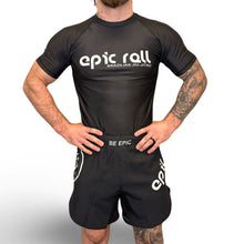 Load image into Gallery viewer, Epic Grappling Shorts 2.0 (Elastic Waistband) Matte Black