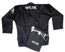 Load image into Gallery viewer, Kimono (BJJ) Epic Roll Jett Black