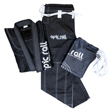 Load image into Gallery viewer, Kimono (BJJ) Epic Roll Jett Black