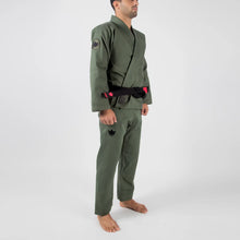 Carregar imagem no visualizador da galeria, Kimono BJJ (GI) Kingz Classic 3.0- 2024 model- verde militar