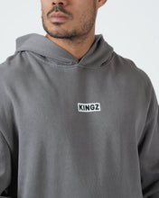 Cargar imagen en el visor de la galería, Kingz Box Hoodie- Gris