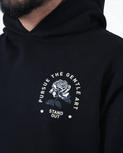 Lade das Bild in den Galerie-Viewer, Kingz Gentle Art Hoodie- Schwarz