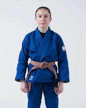 Carregar imagem no visualizador da galeria, Kimono de Jiu-Jitsu (Gi) Kingz The One V2 Mulher - Azul