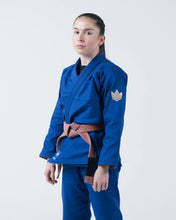 Carregar imagem no visualizador da galeria, Kimono de Jiu-Jitsu (Gi) Kingz The One V2 Mulher - Azul
