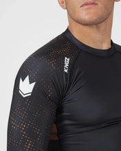Load image into Gallery viewer, Rashguard Kingz Ranked Performance V3 Long Sleeve - Brown