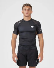 Charger l'image dans la galerie, Rashguard Kingz Ranked Performance V3 Short Sleeve - Brun