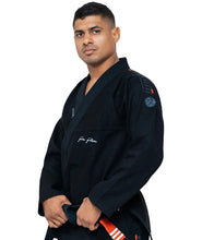 Lade das Bild in den Galerie-Viewer, Kimono BJJ (GI) Tatami Elements Superlite - Schwarz - weißer Gürtel enthalten