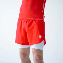 Charger l'image dans la galerie, Progress - Profil Hybrid Shorts - Rouge et blanc
