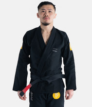 Carregar imagem no visualizador da galeria, Kimono BJJ (GI) Progresso Featherlight Lightweight Competition Black