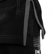 Cargar imagen en el visor de la galería, Tatami Nova + Plus BJJ Gi - Negro - CINTURÓN BLANCO INCLUIDO - StockBJJ