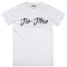 Cargar imagen en el visor de la galería, Tatami Jiu Jitsu Signature T-Shirt- Blanco - StockBJJ