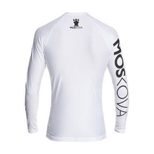 Cargar imagen en el visor de la galería, Moskova Training Rashguard Top- Blanco - StockBJJ