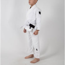 Carregar imagem no visualizador da galeria, Kimono Kingz Kid´s The One Blanco con cinturón blanco - StockBJJ