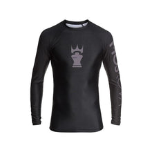 Carregar imagem no visualizador da galeria, Moskova Training Rashguard Top- Negro - Gris - StockBJJ