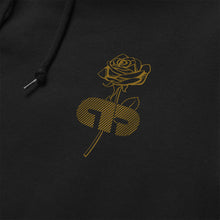Lade das Bild in den Galerie-Viewer, Hallo schwarzer Gold Hoodie
