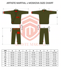 Charger l'image dans la galerie, Kimono BJJ (GI) MOSKOVA Limited Edition- artiste martial x moskova collaboration
