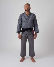 Charger l'image dans la galerie, Kimono BJJ (GI) Kingz le blanc de ceinture gris inclus