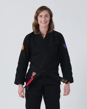 Lade das Bild in den Galerie-Viewer, Kimono Bjj (Gi) Kingz die eine Frauen - die Ausgabe -Negro