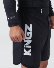Cargar imagen en el visor de la galería, Kingz- Kore Shorts V2- Negro