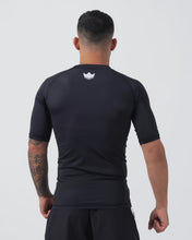 Load image into Gallery viewer, Rashguard Kingz Kore V2 Short Sleeve- Black