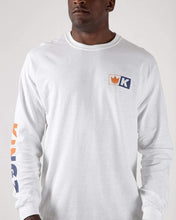 Cargar imagen en el visor de la galería, Camiseta Kingz Krown L/S- Blanco