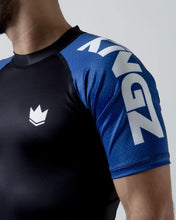 Cargar imagen en el visor de la galería, Rashguard Kingz Ranked Performance Short Sleeve - Azul