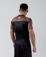 Charger l'image dans la galerie, Rashguard Kingz Classé Performance Short Sleeve - Brown