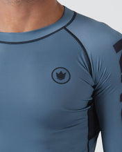 Lade das Bild in den Galerie-Viewer, Rashguard Kingz Kore V2 Kurzarmblau