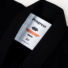 Load image into Gallery viewer, Kimono BJJ (GI) Progress Ladies Featherlight Lightweight Competition- Black