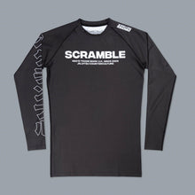 Load image into Gallery viewer, Rashguard-Black Base Scrable