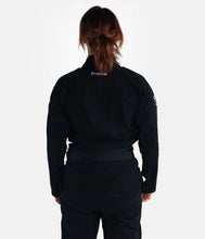 Carregar imagem no visualizador da galeria, Kimono BJJ (GI) Progride a Academia Mulher - Black- Bringa Branca incluída
