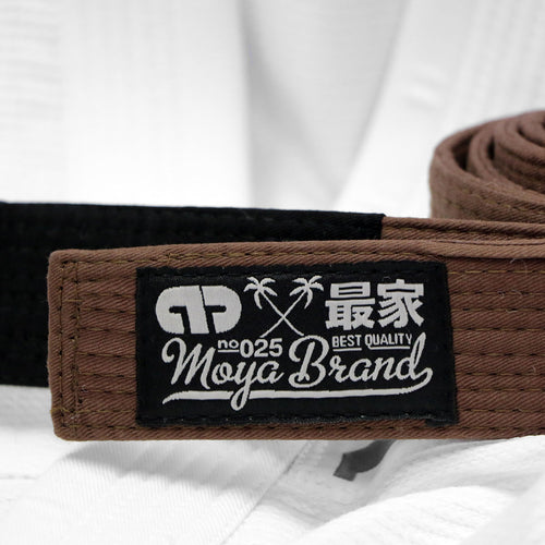 Moya Brand Cinturón de BJJ Adulto - Marrón