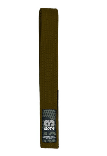 Moya Brand BJJ Adult Belt- Braun