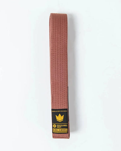 Cinturones Kingz Gold Label V2- Marrón