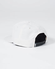 Load image into Gallery viewer, Crown Patch 5-Panel Strapback Hat - Natural
