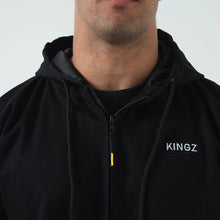 Lade das Bild in den Galerie-Viewer, Kingz Canvas Jacket- Schwarz
